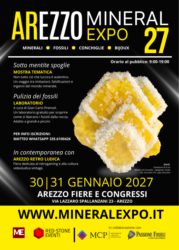 Locandina di Arezzo Mineral Expo 2027