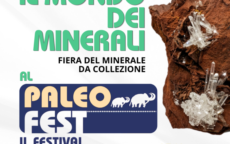 Locandina di Il Mondo dei Minerali – PaleoFest Montevarchi