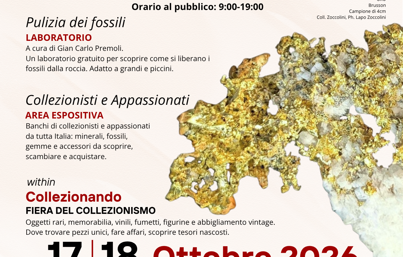 Modena Mineral Expo 2026 — immagine di copertina