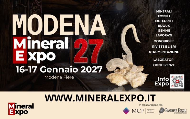 Locandina di Modena Mineral Expo 2027