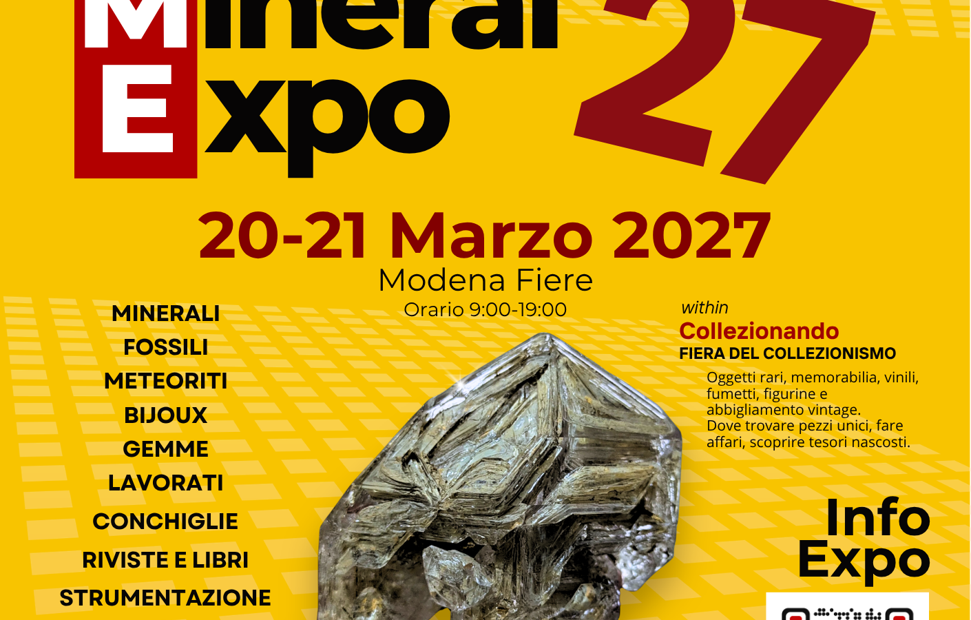 Udine Mineral Expo 2027 — immagine di copertina