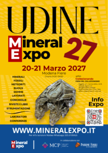 Locandina di Udine Mineral Expo 2027